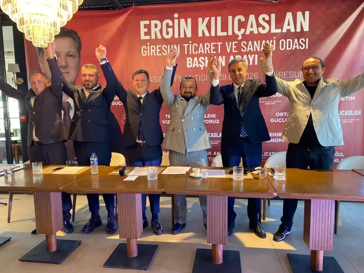 Giresun TSO’da Engin Kılıçaslan başkanlığa adaylığını açıkladı