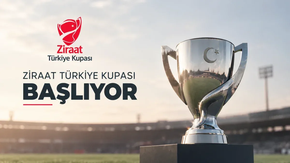 Ziraat Türkiye Kupası’nda heyecan başlıyor; İlk maçlar bugün