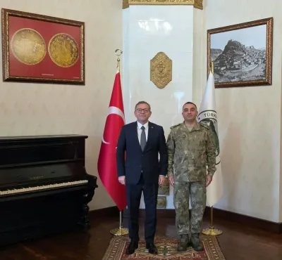 Tuğgeneral Uğur Özyurt’tan Vali Ziya Polat’a Ziyaret