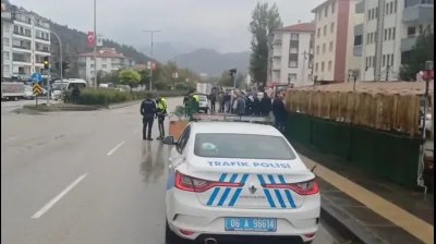 Nallıhan’da otomobil yayaya çarptı: 1 kişi ağır yaralandı