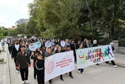 Kırıkkale sağlık için yürüdü
